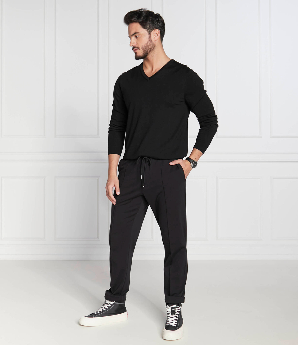 Хлопковый свитер san vredo-m HUGO - черный(50474172)