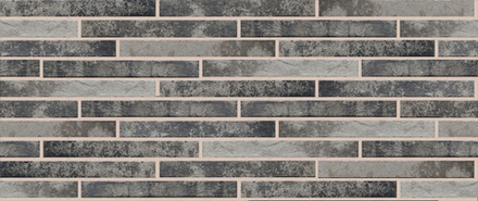 Ригельная плитка Rondine Harlem Dark Grey 450x48x9,5