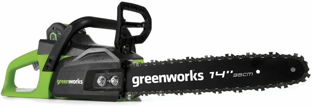 Цепная пила аккумуляторная GreenWorks GD40CS15, 40V, 35 см, бесщеточная, 1,5 КВТ, без АКБ и ЗУ (2005707)