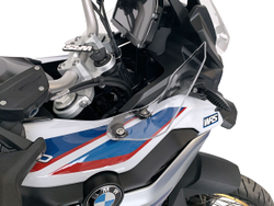WRS Боковые дефлекторы (комплект 2шт) BMW F 750 GS  / F 850 GS прозрачное BM060T