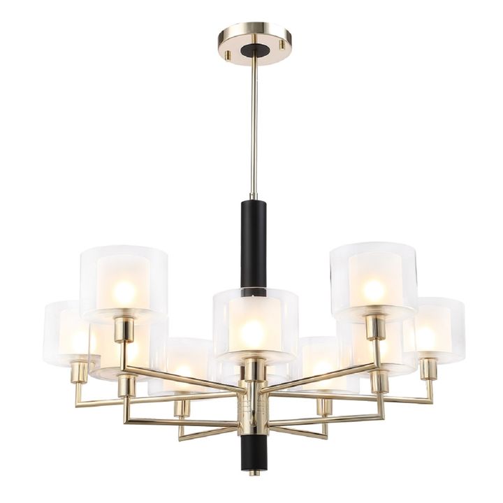 Потолочная люстра Crystal Lux MAESTRO SP-PL5+5 GOLD