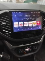 Магнитола для Lada Vesta 2015-2022, Vesta Cross - FarCar BM1205M-2K монитор 9.5" 2K QLED на Android 14, TS10, 4+32Гб, CarPlay, 4G SIM-слот