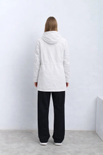 Плащ-ветровка женская "HN-12" белый