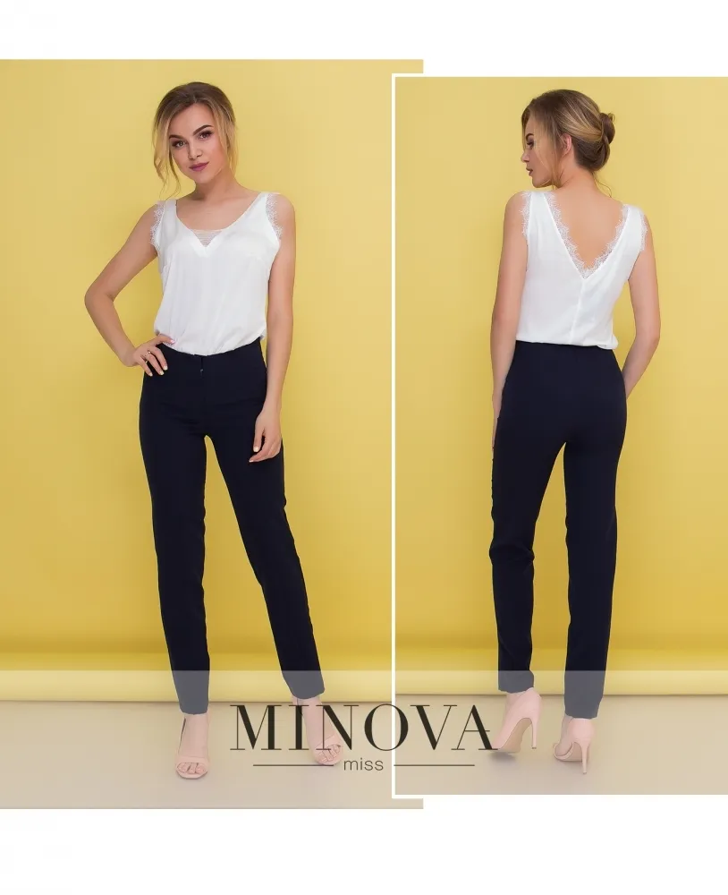 Брюки 1089-синий Minova