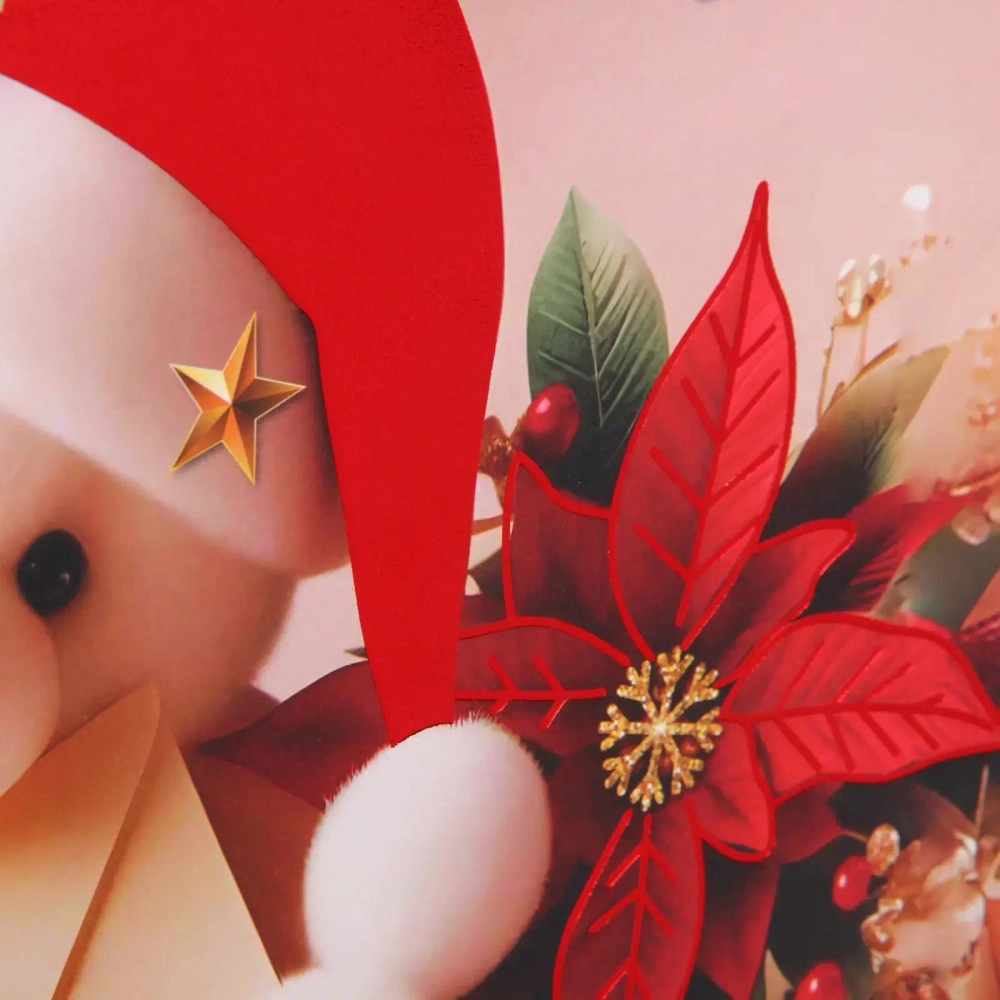 Пакет подарочный «Под шепот Рождества» 31*40*12 см, микс