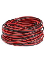 Кабель акустический 2 х 2,5 мм² красные/чёрный 1-метр
