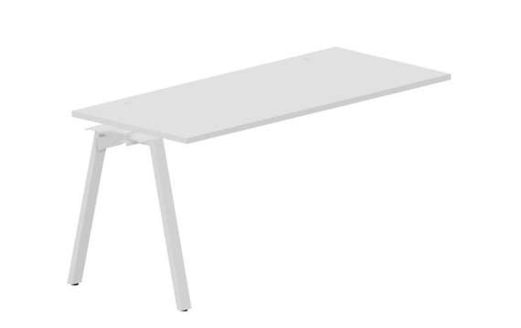 стол Arena 1580х680х750мм (2 громмета) - приставной элемент