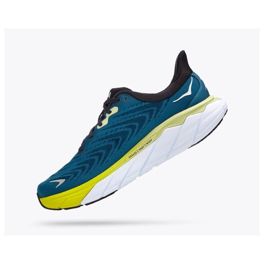 Кроссовки мужские HOKA M ARAHI 6 WIDE Blue Graphite / Blue Coral