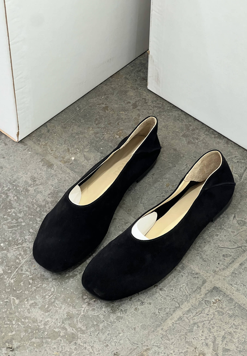 Туфли // Erykah Light // Black // Suede