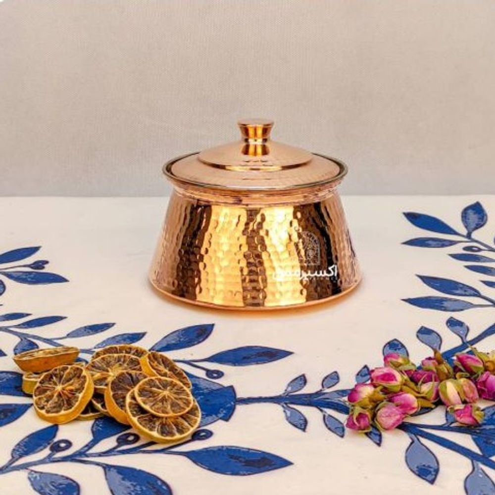 Медный горшочек для хранения Exirmes 30220305 Иран Медный горшочек для хранения Exirmes 30220305 Иран