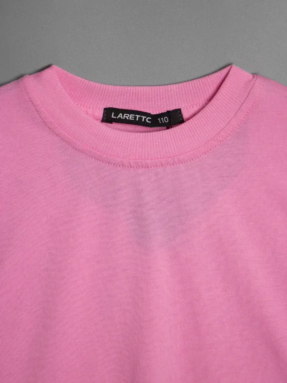 Футболка для девочки оверсайз розовая