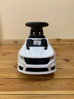 84538/Каталка-автомобиль "SuperCar" №5 со звуковым сигналом (белая)/ №2(2)