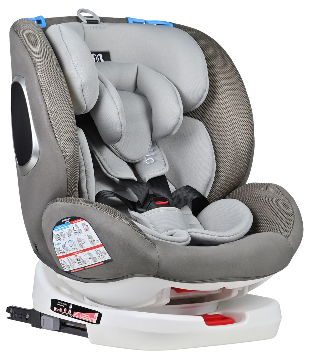 Автокресло детское Farfello ISOFIX YB102A серый Артикул: YBfrg