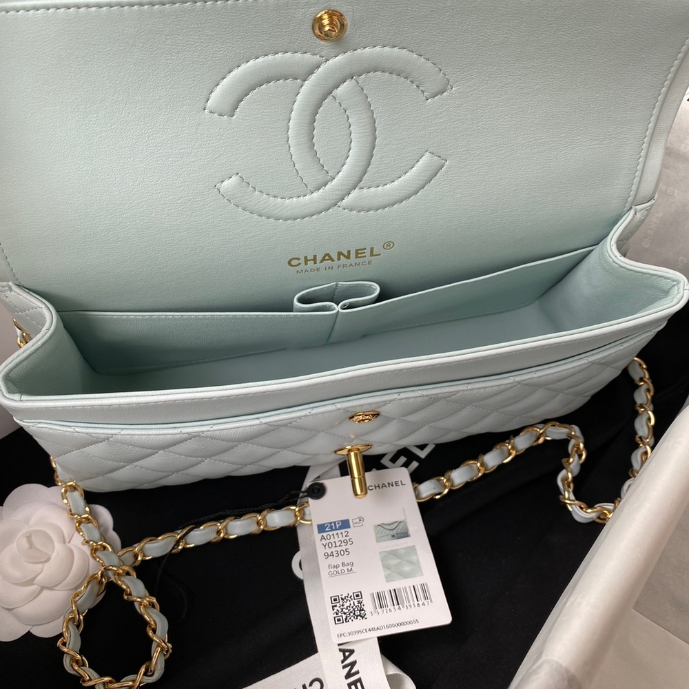 Chane1 Classic Flap Bag 25 cm