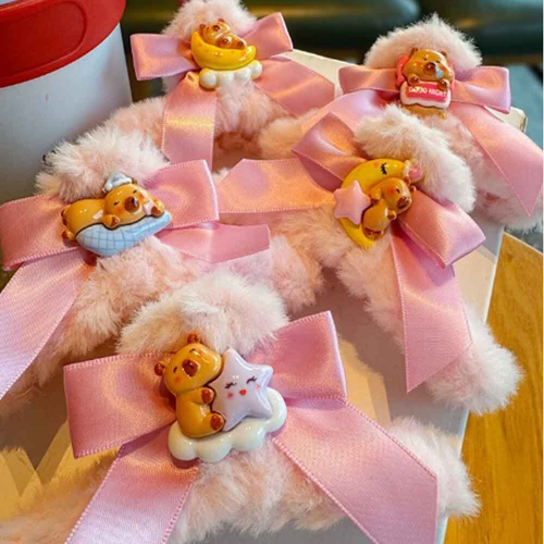 Заколка-краб Капибара