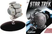 Eaglemoss Star Trek EYMORG STARSHIP #127 with Magazine