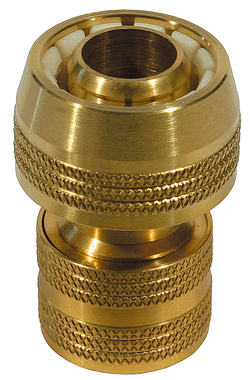 4246-55008B Соединитель латунный ″Profi″