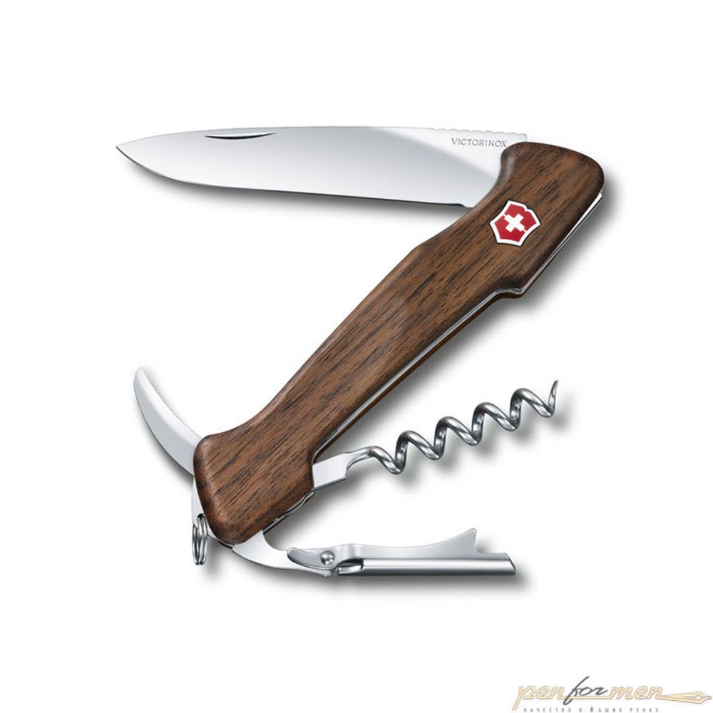 Нож Victorinox Wine Master 130 мм из орехового дерева (0.9701.63)