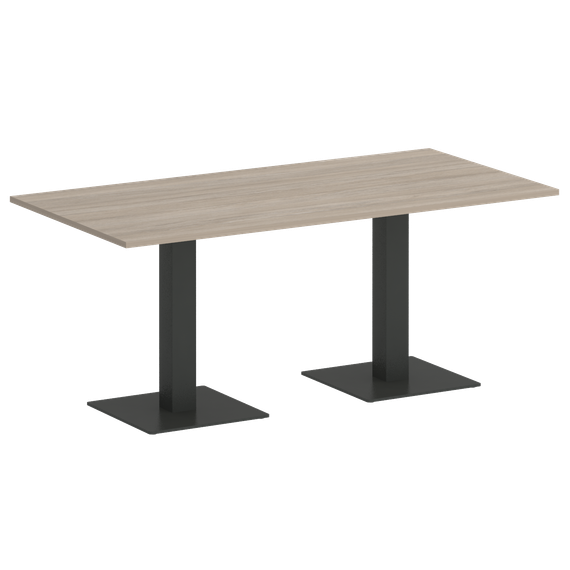 Home Office Стол прямоугольный VR.SP-5-180.2 Дуб Аттик/Металл Антрацит 1800*900*753