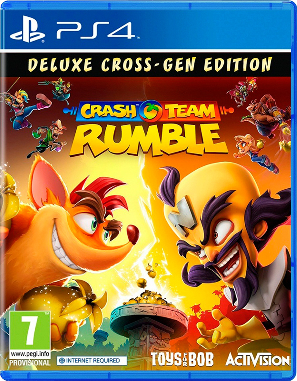 Crash Team Rumble - Deluxe Edition [PS4, английская версия]