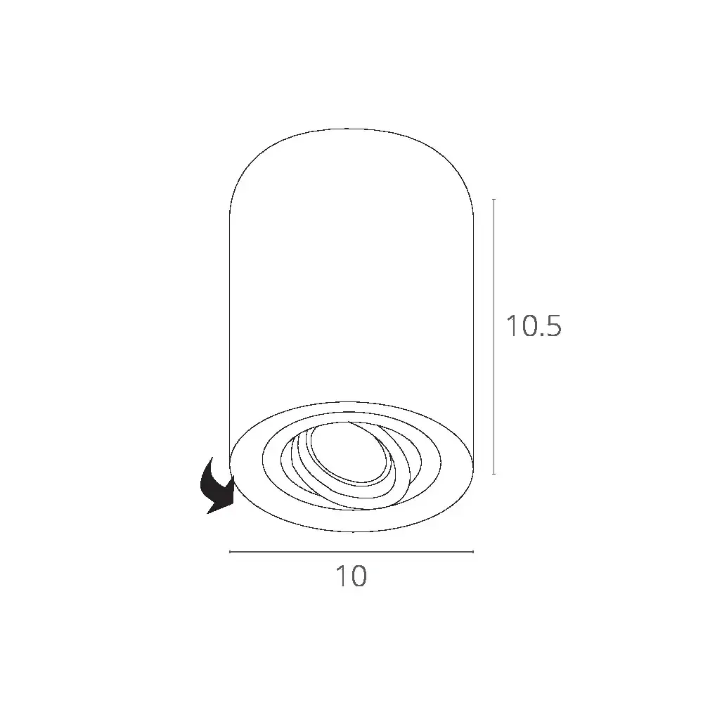 Точечный накладной светильник Arte Lamp