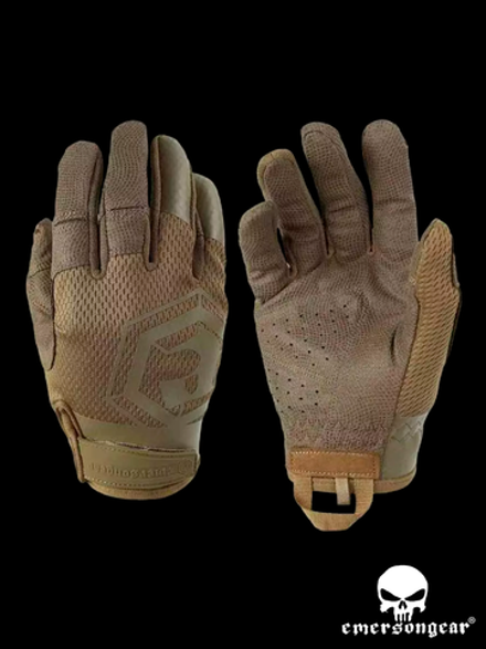 Перчатки полнопалые EmersonGear Blue Label Hummingbird Light Tactical Gloves (EMB9602CB). Койот