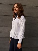 Кардиган белый для девочки арт. АТ509 белый