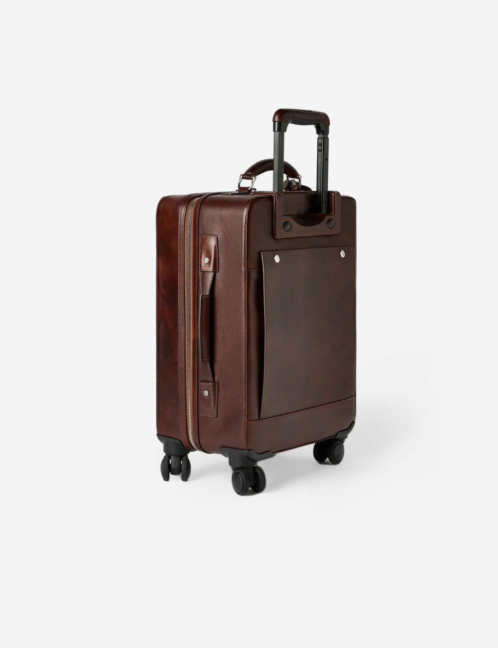 Чемодан Brunello Cucinelli Leather "Burgundy"