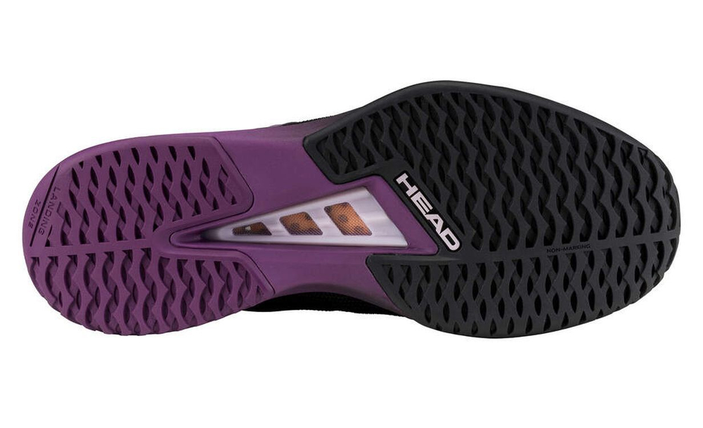 Женские Кроссовки теннисные Head Sprint Pro 4.0 - black/plum