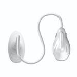 Белая помпа для клитора с вибрацией Passionate Lover (Цвет: белый)