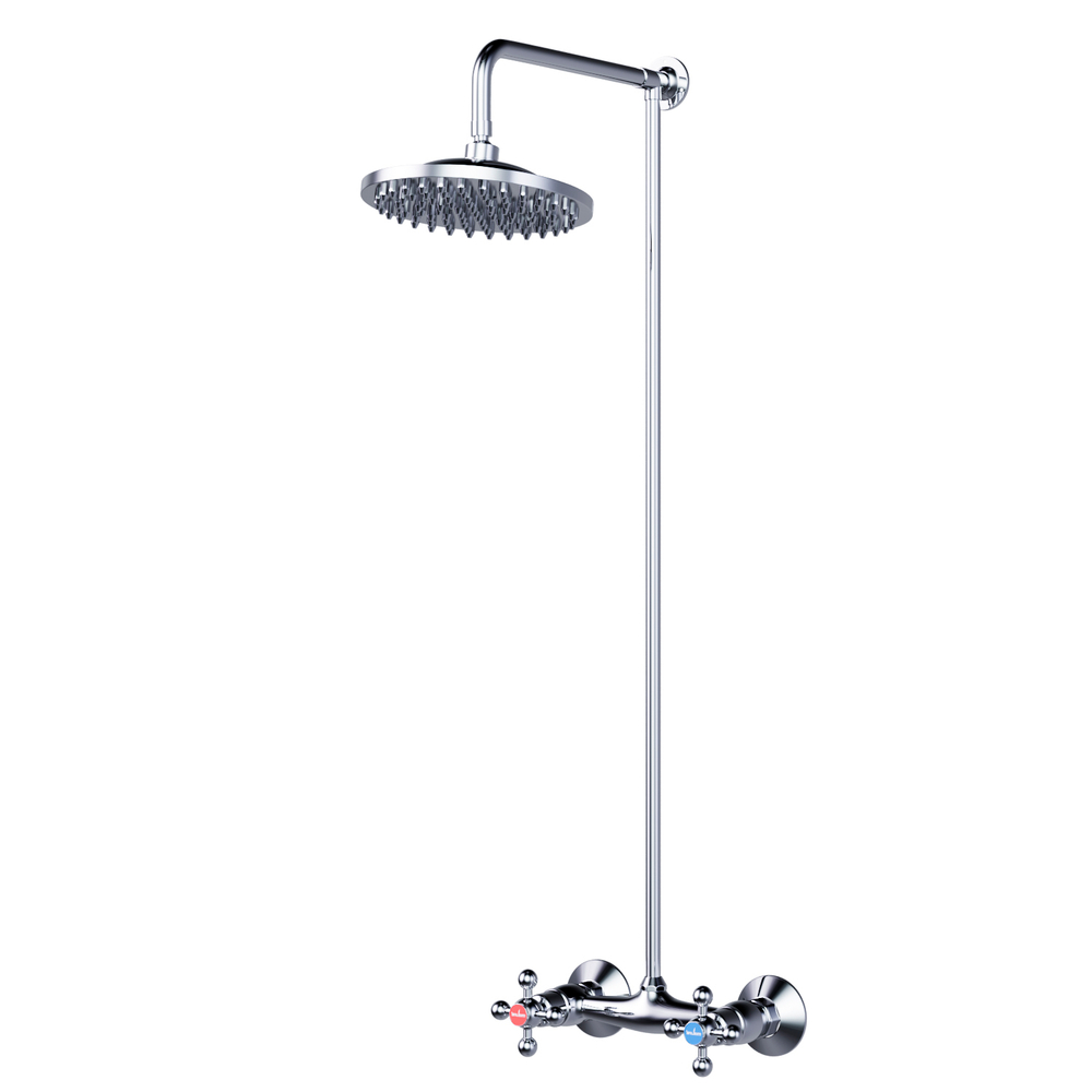 Душевая система 1/2 кер L2408 Ledeme  стационарный ТРОПИЧ ДУШ, латунь