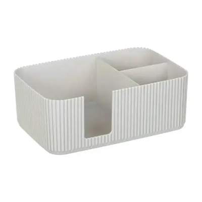 Салфетница СТРИП (3 секции) Кремовый