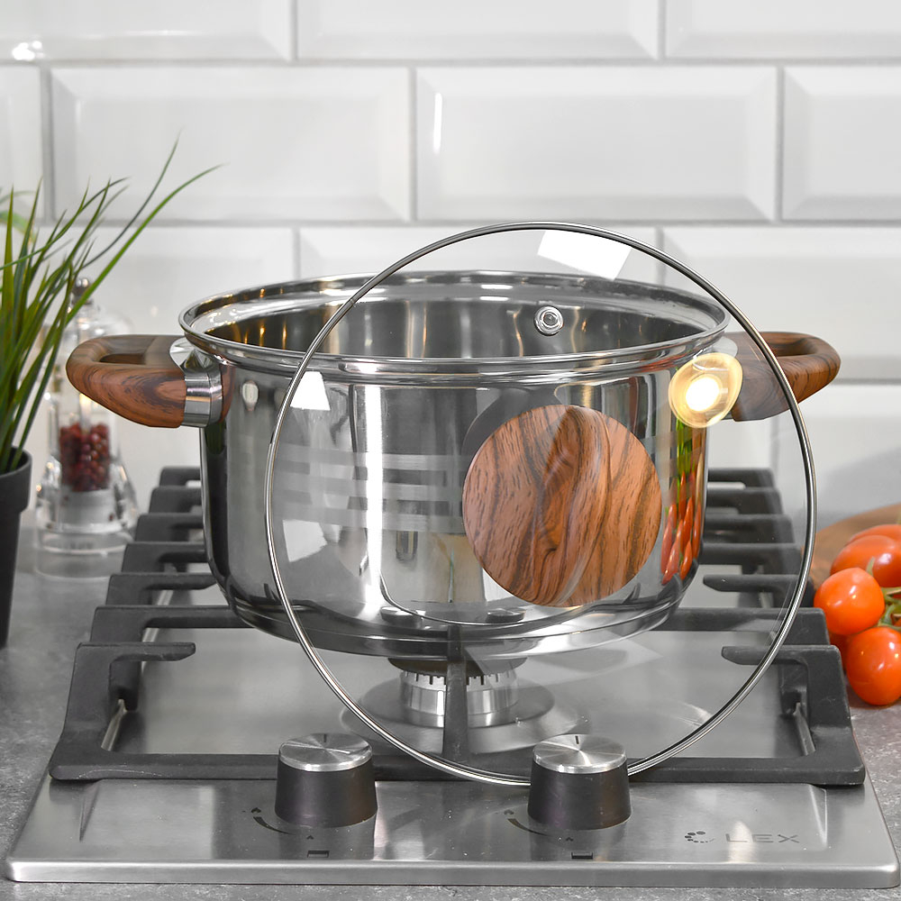 Кастрюля 3,5л нерж "Foresta"