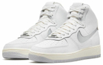 Кроссовки Nike Air Force 1 Sculpt Silver (Женская размерная сетка)