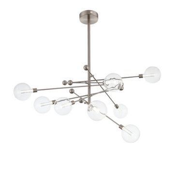 Люстра потолочная LED 8*4,5W 4000K SL377.342.08 никель/прозрачный Giacio ST-Luce