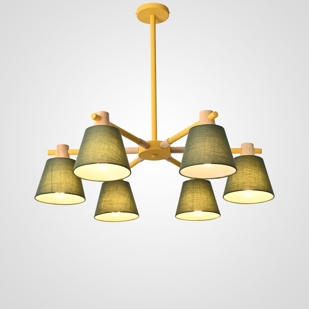 Люстра На Штанге Natura A Green 6 By Imperiumloft