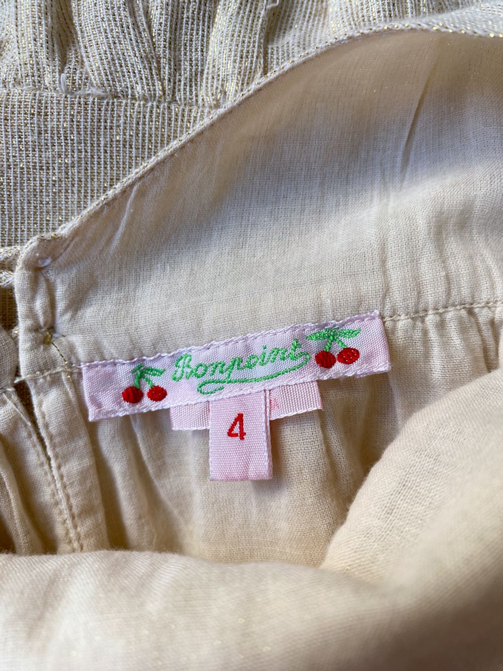 Хлопковый сарафан Bonpoint, 104