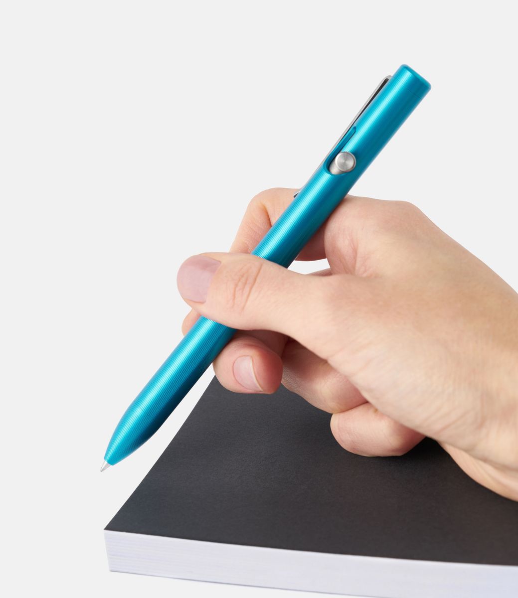 Tactile Turn Aluminum Bolt Action Pen Turquoise — ручка из алюминия