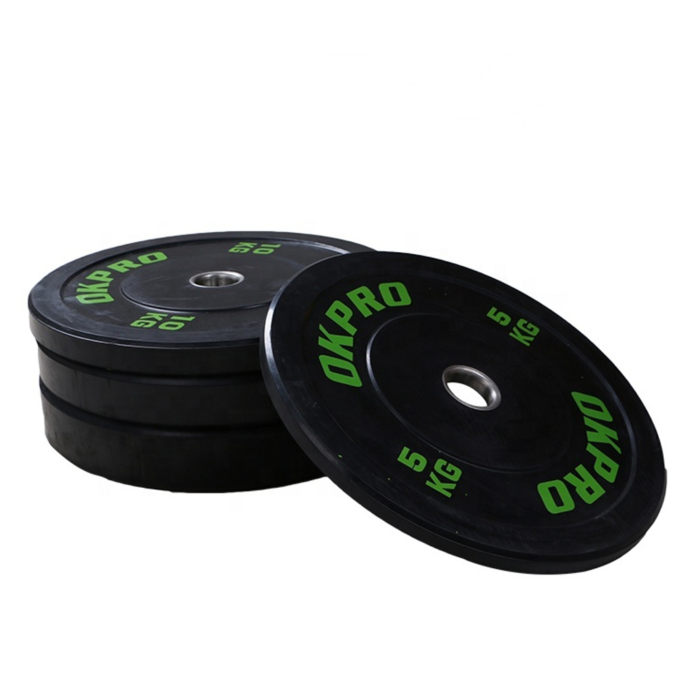 Диск бамперный резиновый 5 кг OKPRO OK2006-1