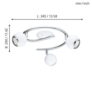 Спот 3*GU10 31003 белый/хром BIMEDA Eglo