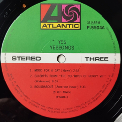 Винтажная виниловая пластинка LP Yes Yessongs (Japan 1975) (Obi) Siberian Khatru