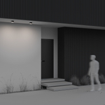 Уличный потолочный светильник Outdoor O430CL-L15B4K