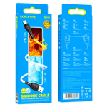 Кабель USB - Micro BOROFONE BX86 Silicone (белый) 1м