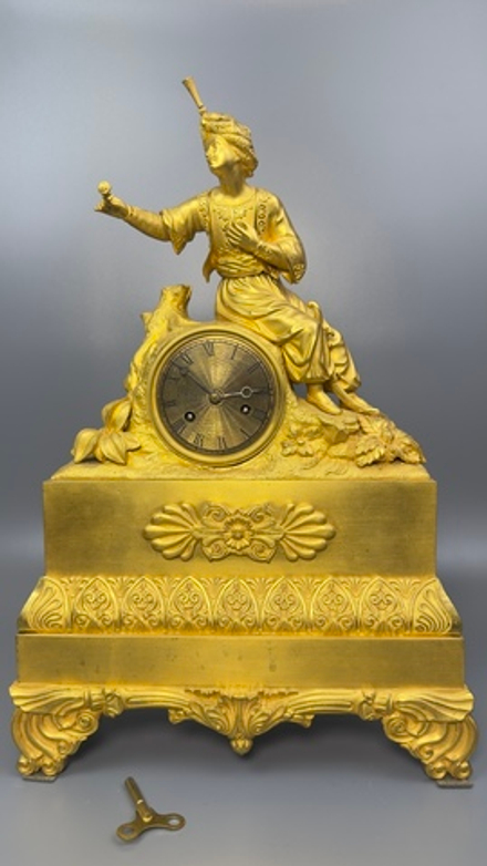 Каминные часы в стиле Карла Х