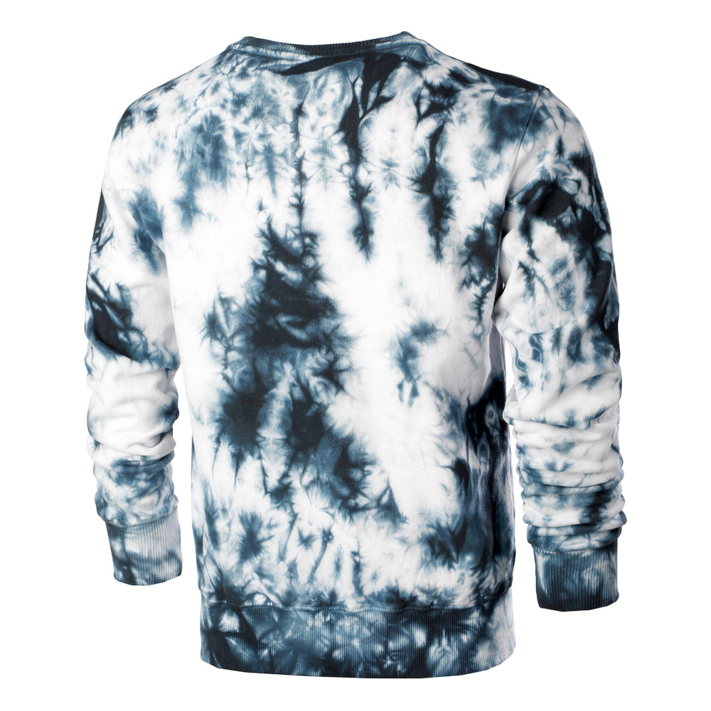Мужская кофта теннисная Quiet Please Tie Dye AOP Sweatshirt Men - Multicoloured