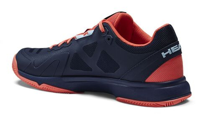 Женские Кроссовки теннисные Head Sprint Team 3.0 2021 Clay Women - dressblue/coral