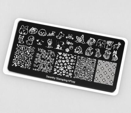 Swanky Stamping Пластина для стемпинга 119