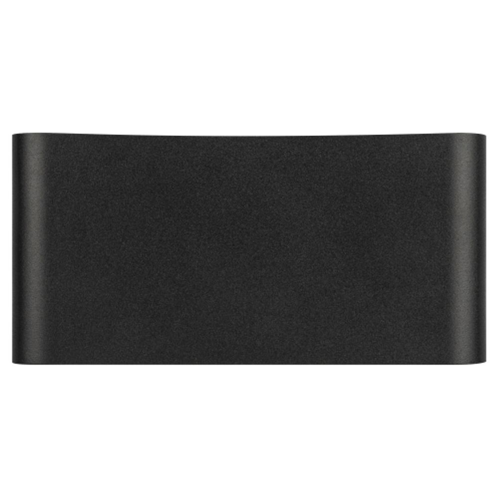 Светильник накладной светодиодный ЭРА WL41 BK 10Вт 3500К IP54 черный для интерьера и фасадов зданий