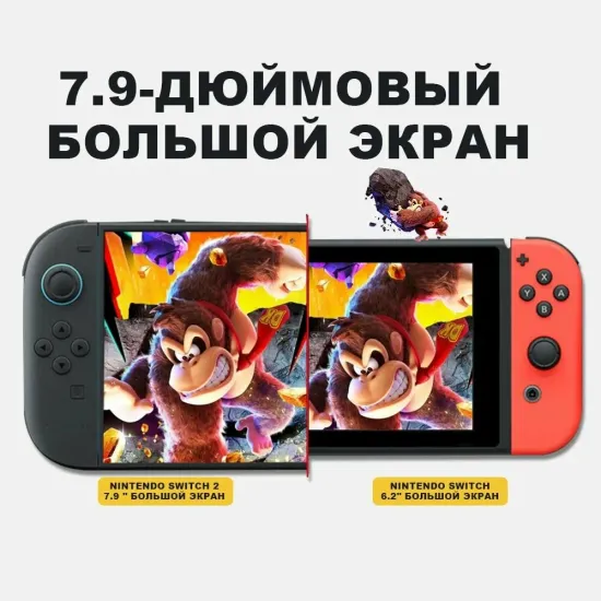 Игровая приставка Комплект Nintendo Switch 2 256 ГБ + Mario Kart World