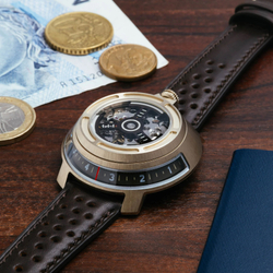 Часы Invertor II Automatic Khaki Coffee